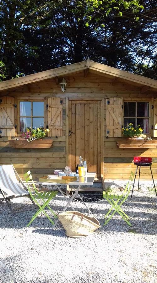 Le Chalet Du Clos Giot Сен-Вааст-ла-Уг Экстерьер фото