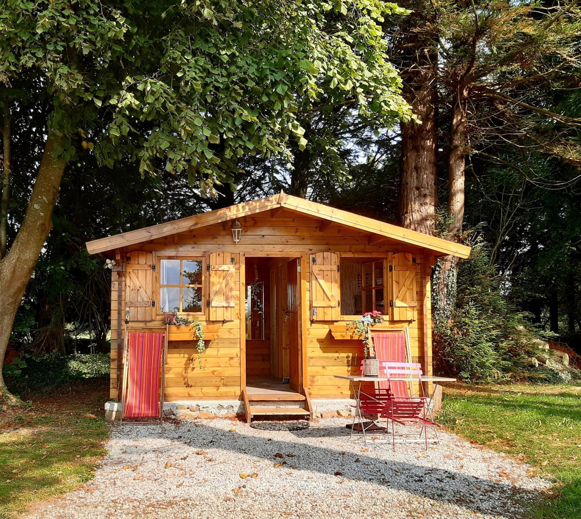 Le Chalet Du Clos Giot Сен-Вааст-ла-Уг Экстерьер фото